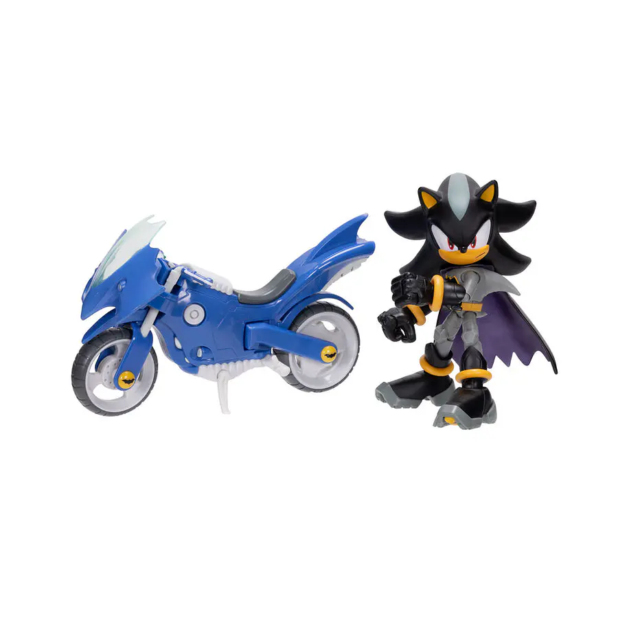 DC x Sonic the Hedgehog Set Batcycle & Shadow as Batman Exclusive 4