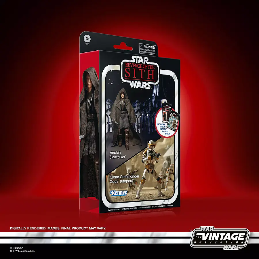 [Preventa Abierta] STAR WARS The Vintage Collection Anakin Skywalker & Clone Commander Cody (Utapau) Exclusive 7