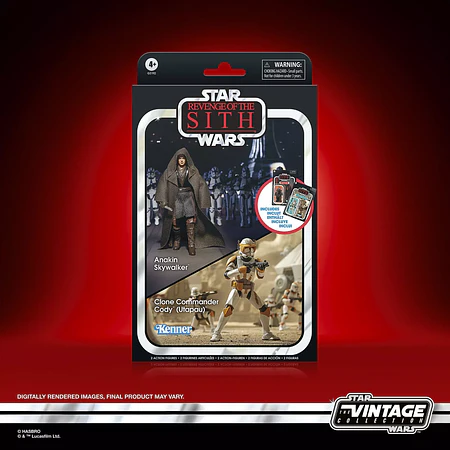 [Preventa Abierta] STAR WARS The Vintage Collection Anakin Skywalker & Clone Commander Cody (Utapau) Exclusive