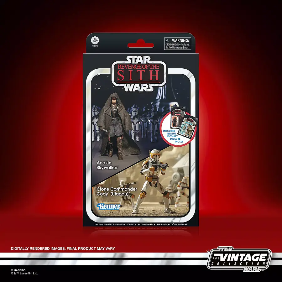[Preventa Abierta] STAR WARS The Vintage Collection Anakin Skywalker & Clone Commander Cody (Utapau) Exclusive 2