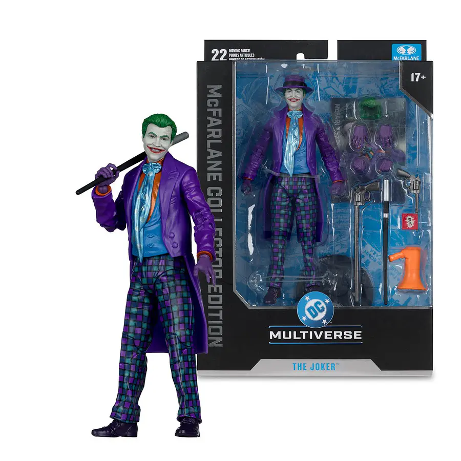 DC Multiverse Theatrical Deluxe The Joker™ (Batman™) 7-Inch Scale Action Figure MF17696 1
