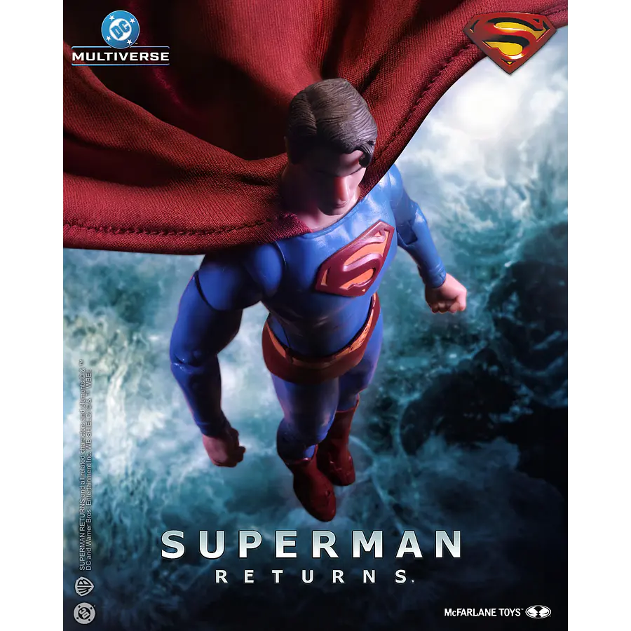 DC Multiverse Superman from Superman Returns 2006 7-Inch Scale Action Figure MF17836 9
