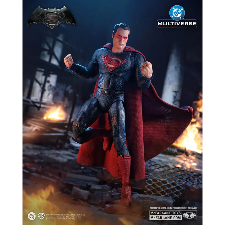 DC Multiverse Superman (Heat Vision) from Batman V Superman: Dawn Of Justice 7-Inch Scale Action Figure MF17837 10