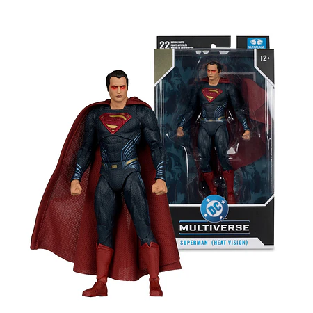 DC Multiverse Superman (Heat Vision) from Batman V Superman: Dawn Of Justice 7-Inch Scale Action Figure MF17837