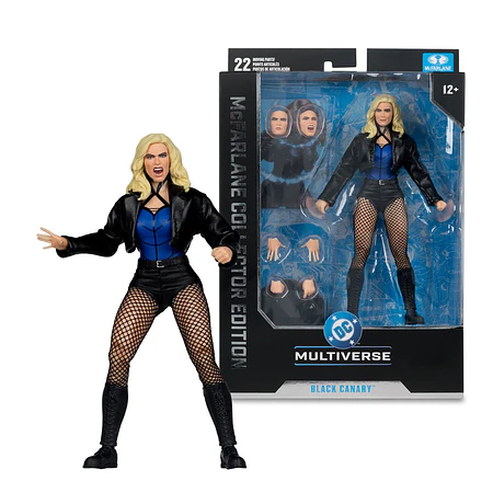 DC Multiverse McFarlane Collector Edition Wave 14 Black Canary DC Rebirth #54 7-Inch Scale Action Figure