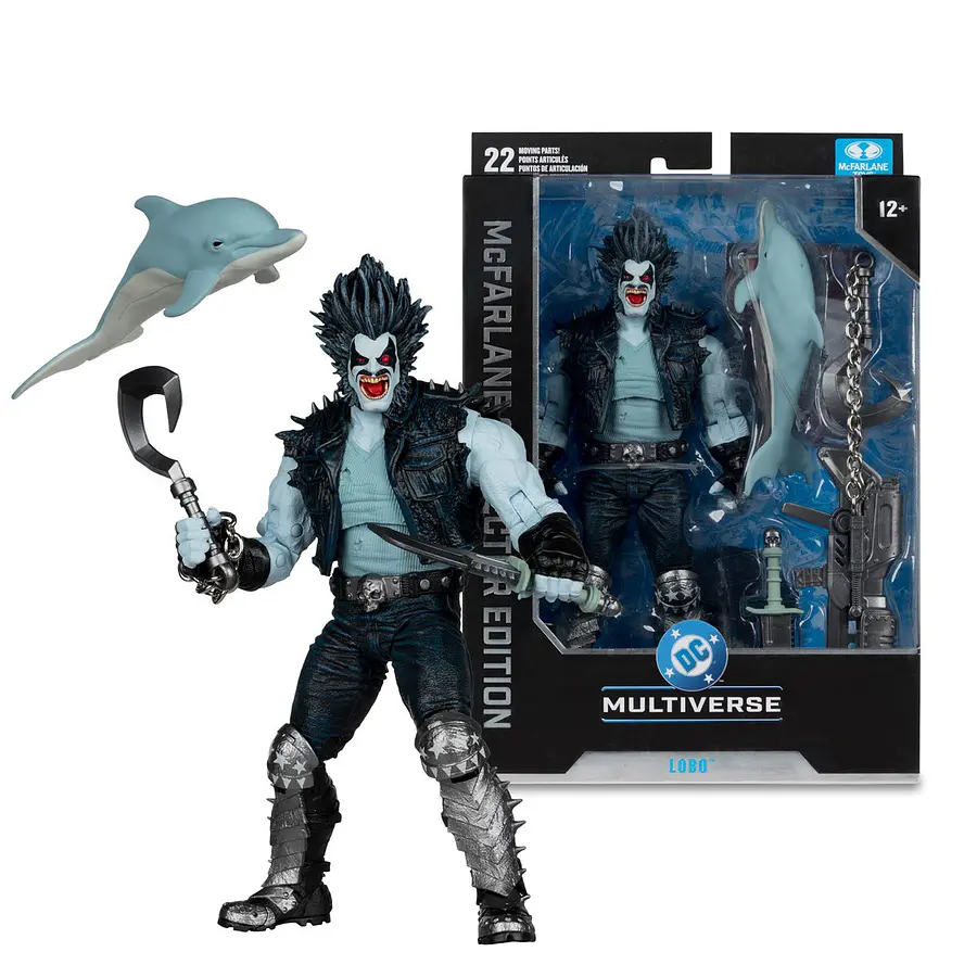 DC Multiverse McFarlane Collector Edition Wave 14 Lobo DC Classic #58 7-Inch Scale Action Figure 1