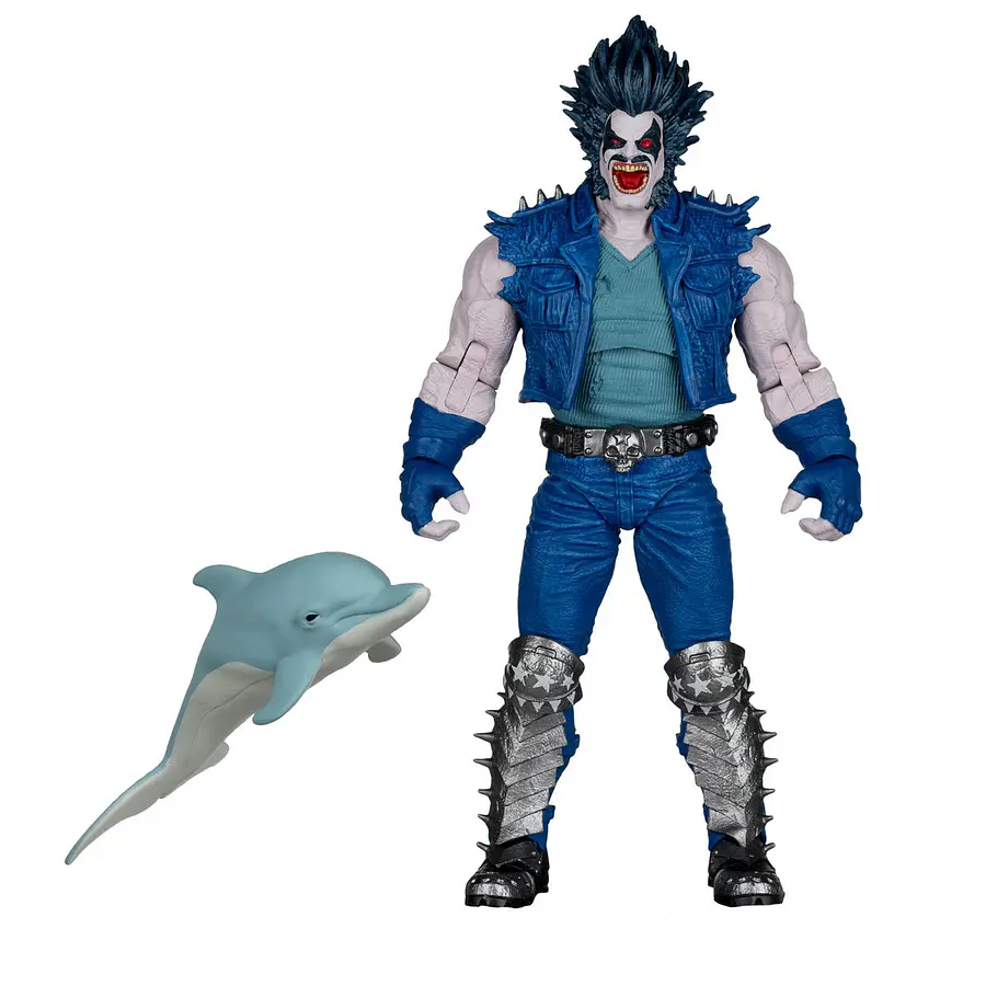 DC Multiverse McFarlane Collector Edition Wave 14 Lobo DC Classic #58 7-Inch Scale Action Figure (Platinum) 5