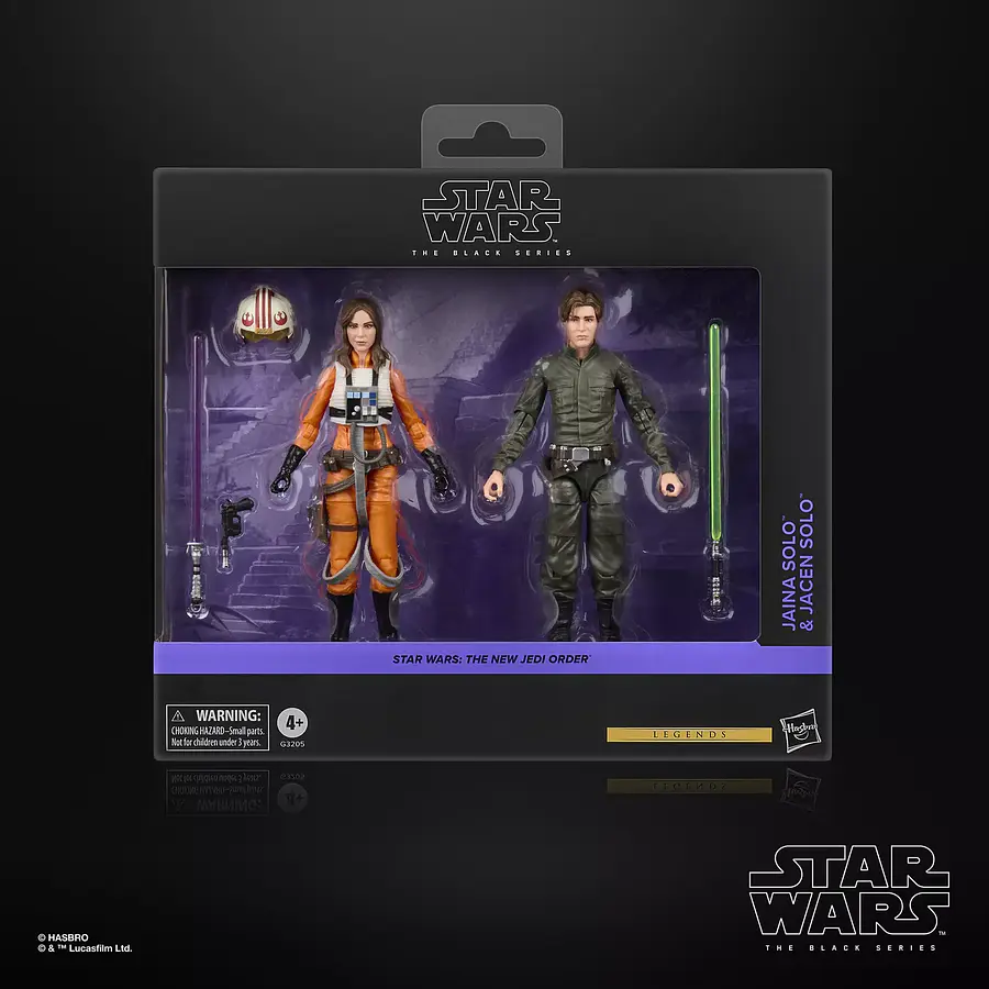 [Preventa Abierta] Star Wars The Black Series Jaina Solo & Jacen Solo (Exclusive) 1