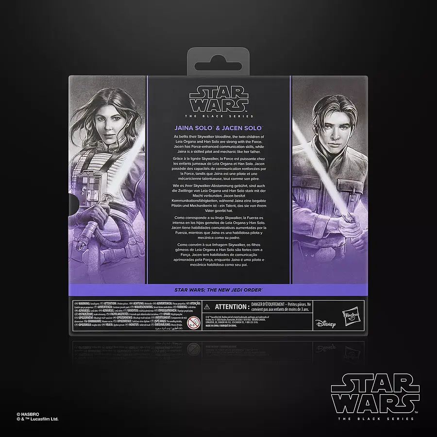[Preventa Abierta] Star Wars The Black Series Jaina Solo & Jacen Solo (Exclusive) 18
