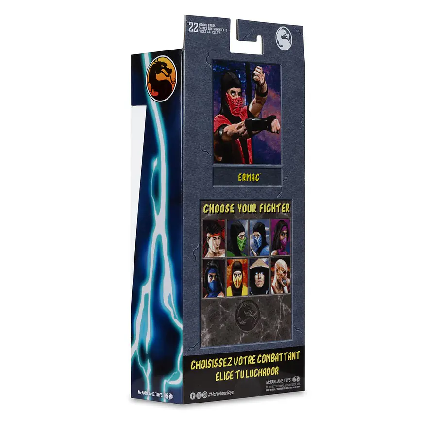 Mortal Kombat Klassic Wave 4 Ermac 7-Inch Scale Action Figure 10