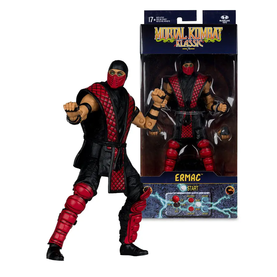 Mortal Kombat Klassic Wave 4 Ermac 7-Inch Scale Action Figure 1