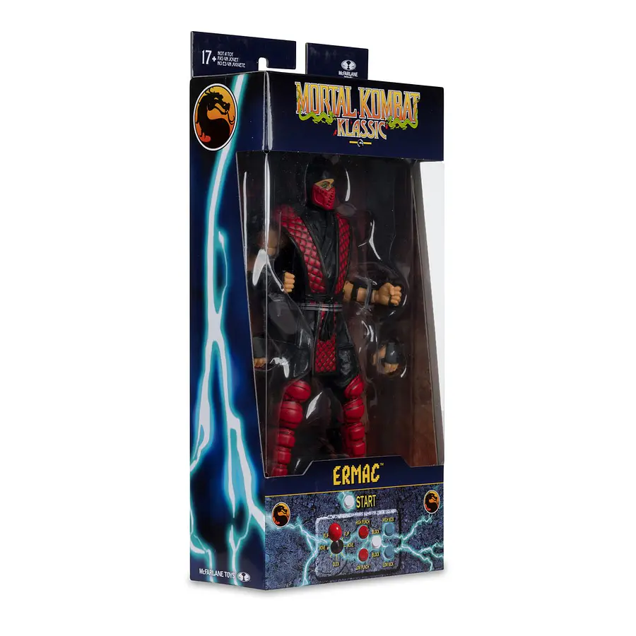 Mortal Kombat Klassic Wave 4 Ermac 7-Inch Scale Action Figure 9