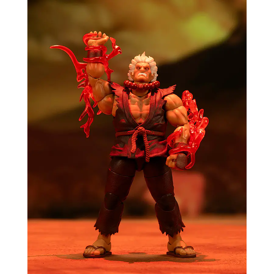 [Preventa Abierta] ULTRA STREET FIGHTER II AKUMA 1/12 SCALE ACTION FIGURE DELUXE PLAYER 2 EXCLUSIVE 1