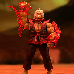 [Preventa Abierta] ULTRA STREET FIGHTER II AKUMA 1/12 SCALE ACTION FIGURE DELUXE PLAYER 2 EXCLUSIVE 1