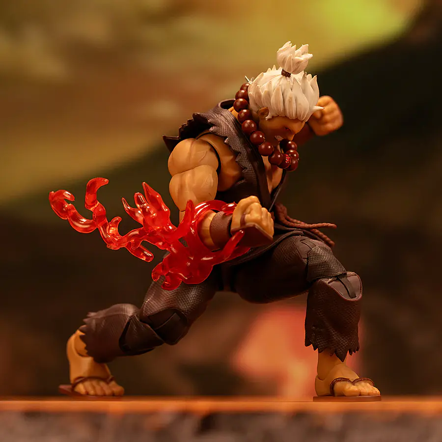 [Preventa Abierta] ULTRA STREET FIGHTER II AKUMA 1/12 SCALE ACTION FIGURE DELUXE PLAYER 2 EXCLUSIVE 5