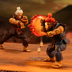 [Preventa Abierta] ULTRA STREET FIGHTER II AKUMA 1/12 SCALE ACTION FIGURE DELUXE PLAYER 2 EXCLUSIVE 10