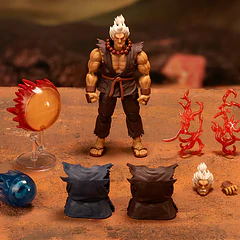[Preventa Abierta] ULTRA STREET FIGHTER II AKUMA 1/12 SCALE ACTION FIGURE DELUXE PLAYER 2 EXCLUSIVE 2
