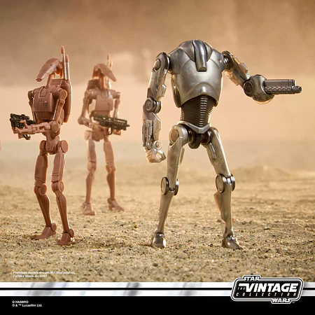 [Preventa Express] STAR WARS The Vintage Collection Super Battle Droid & Battle Droids (Geonosis) Exclusive
