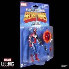 Marvel Legends Series Secret Wars Spider-Man (Alien Costume) 9