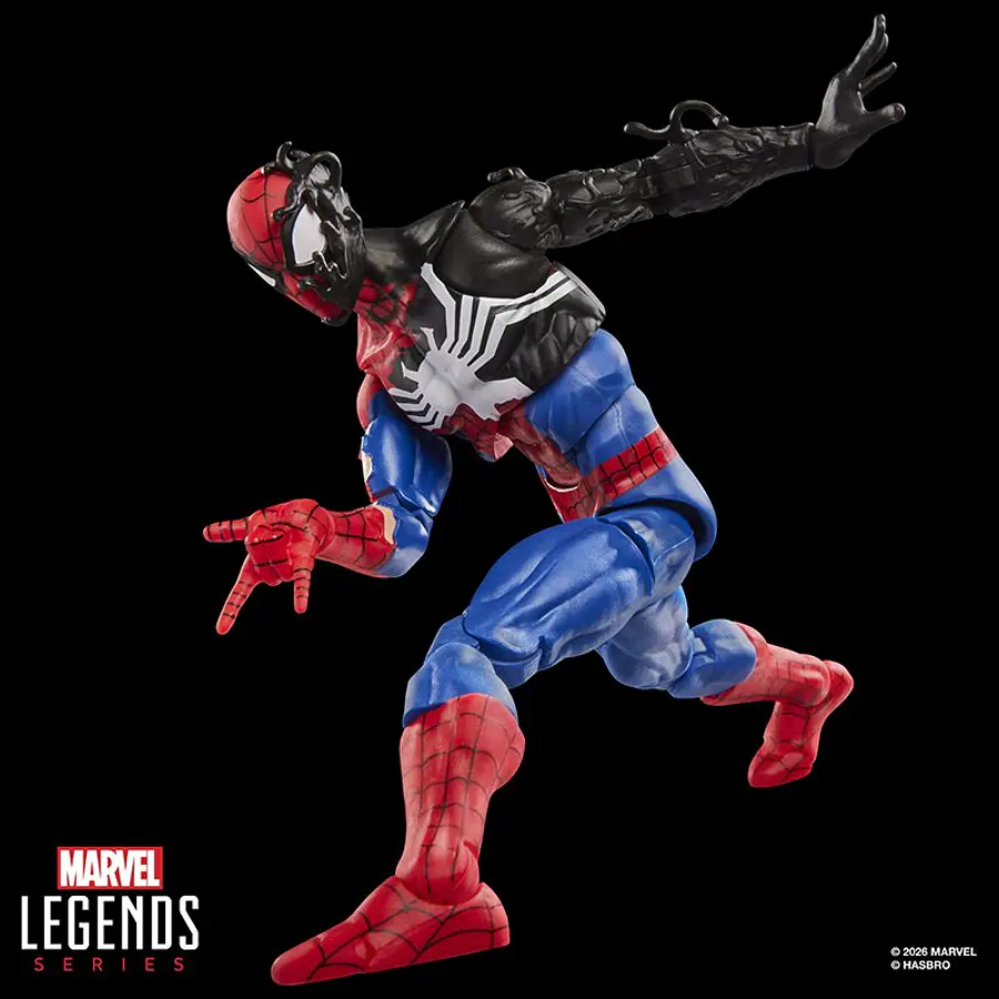 Marvel Legends Series Secret Wars Spider-Man (Alien Costume) 5