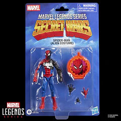 Marvel Legends Series Secret Wars Spider-Man (Alien Costume) 1