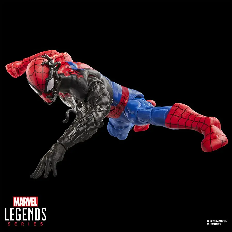 Marvel Legends Series Secret Wars Spider-Man (Alien Costume) 6
