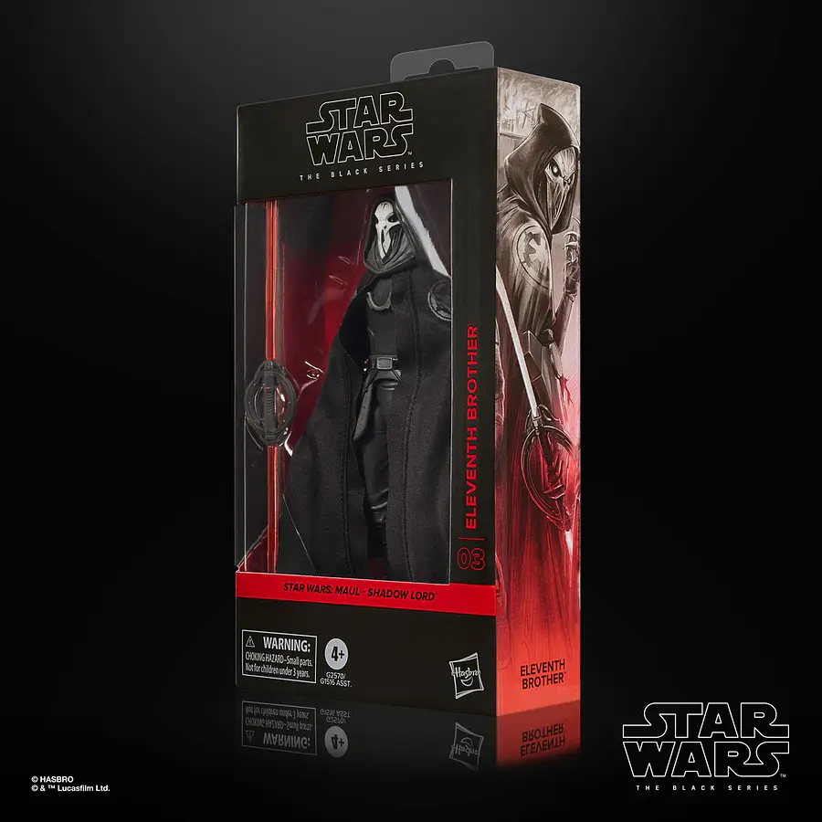 Star Wars: The Black Series Eleventh Brother (Maul- Shadow Lord) Action Figure 9