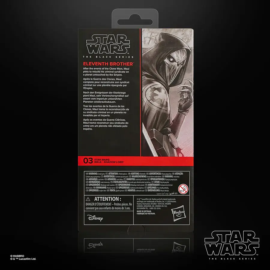Star Wars: The Black Series Eleventh Brother (Maul- Shadow Lord) Action Figure 10