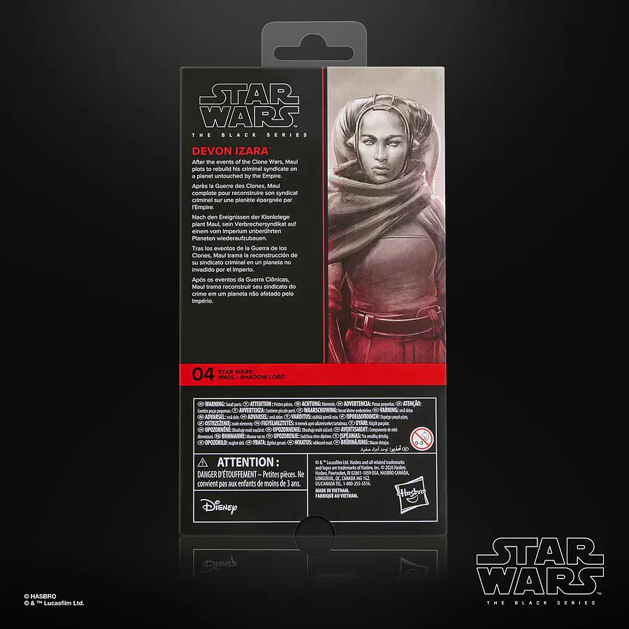 Star Wars: The Black Series Devon-Izara (Maul- Shadow Lord) Action Figure 10
