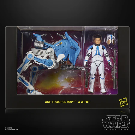 [Preventa Abierta] STAR WARS: THE BLACK SERIES ARF TROOPER (501ST) & AT-RT (SDCC 2026)