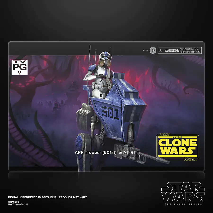 [Preventa Abierta] STAR WARS: THE BLACK SERIES ARF TROOPER (501ST) & AT-RT (SDCC 2026) 1