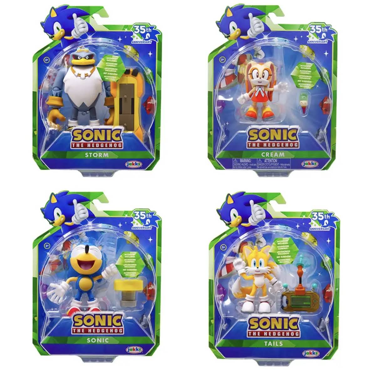 [Preventa Abierta] Sonic the Hedgehog 4-Inch Action Figures with Accessory Wave 25