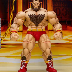 [Preventa Abierta] Street Fighter Alpha 3 Storm Arena Zangief 1/12 Scale Action Figure 1