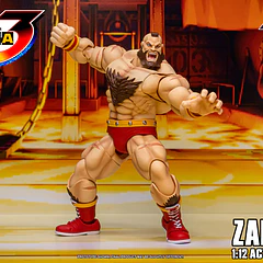 [Preventa Abierta] Street Fighter Alpha 3 Storm Arena Zangief 1/12 Scale Action Figure 12