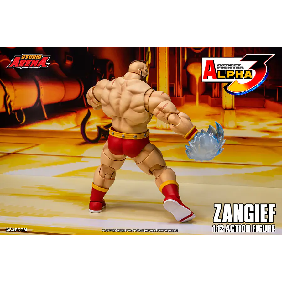 [Preventa Abierta] Street Fighter Alpha 3 Storm Arena Zangief 1/12 Scale Action Figure 14
