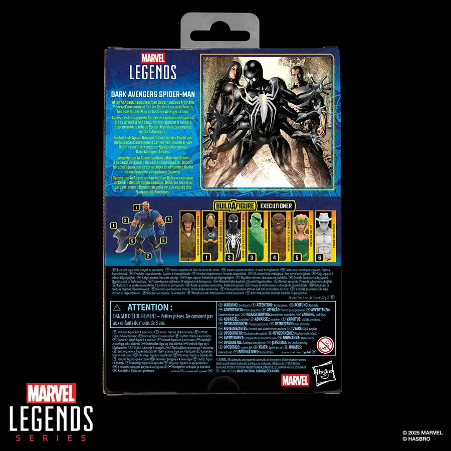 Marvel Legends Series Dark Avengers Spider-Man 8