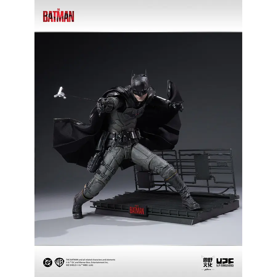 [Preventa Abierta] DC Multiverse The Batman (2022) - Batman Robert Pattinson 1/12 Scale Figure LPZZ/UPF 19