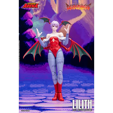 [Preventa Abierta] Darkstalkers Storm Arena Lilith 1/12 Scale Action Figure