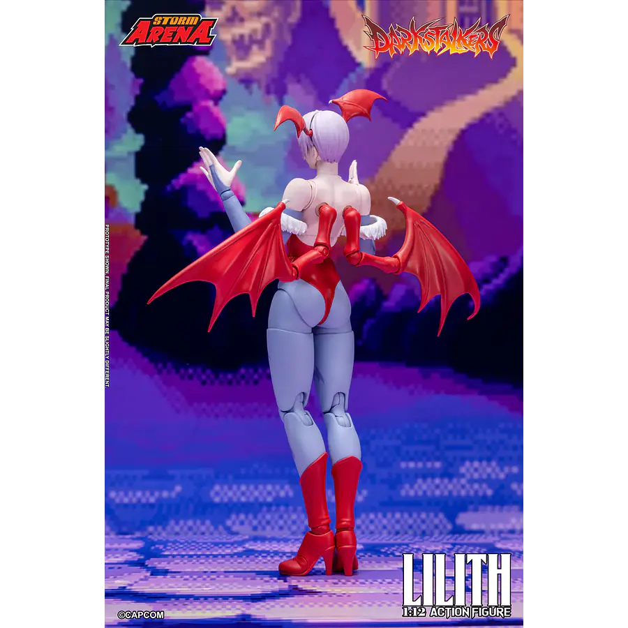 [Preventa Abierta] Darkstalkers Storm Arena Lilith 1/12 Scale Action Figure 4