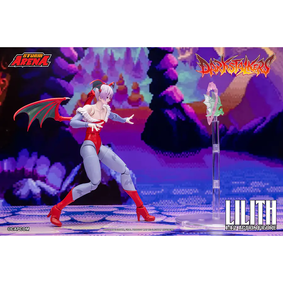 [Preventa Abierta] Darkstalkers Storm Arena Lilith 1/12 Scale Action Figure 8