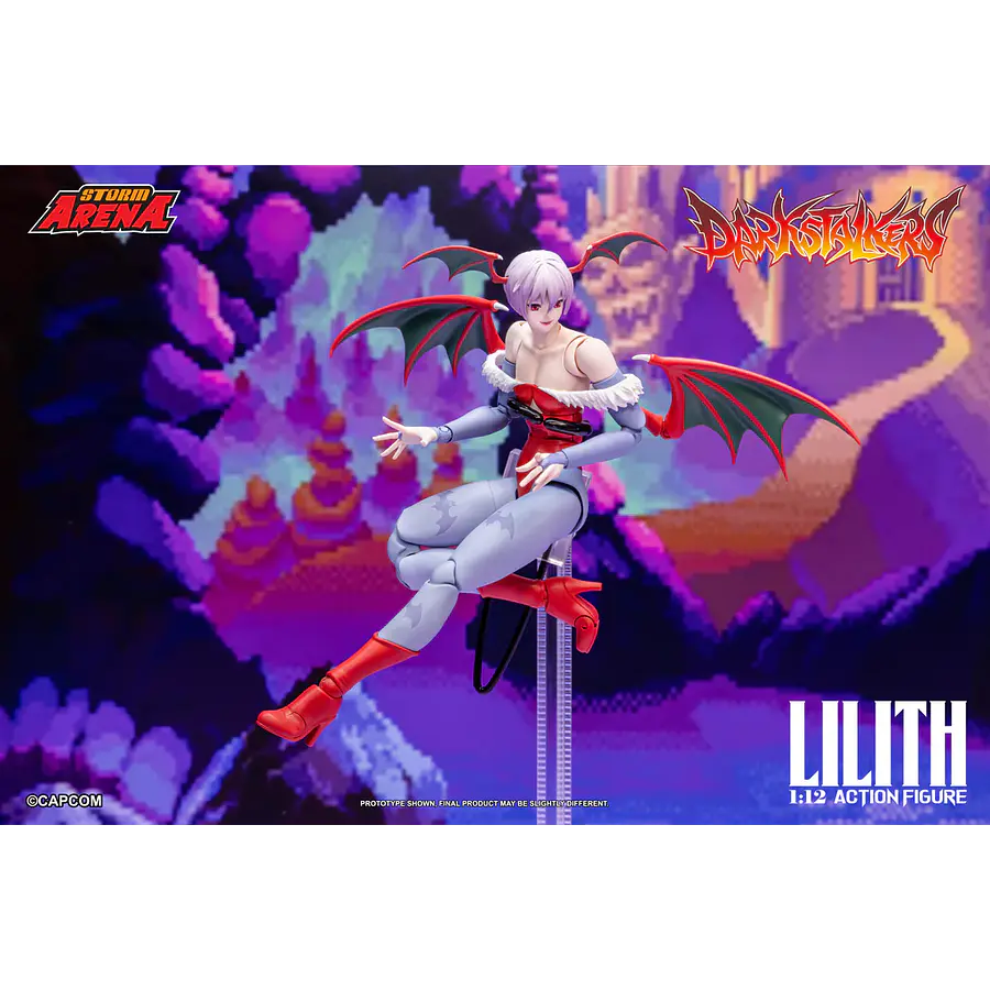 [Preventa Abierta] Darkstalkers Storm Arena Lilith 1/12 Scale Action Figure 13