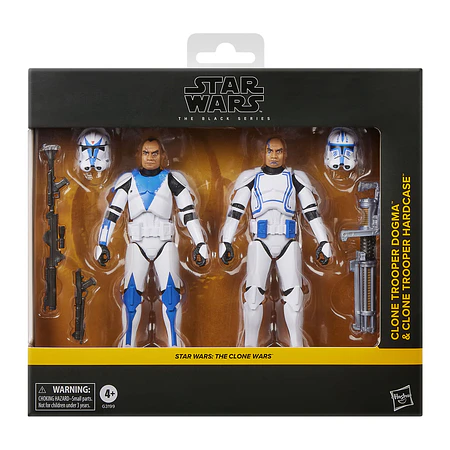 [Preventa Abierta] Star Wars: The Clone Wars The Black Series Clone Troopers Dogma & Hardcase Walmart Exclusive