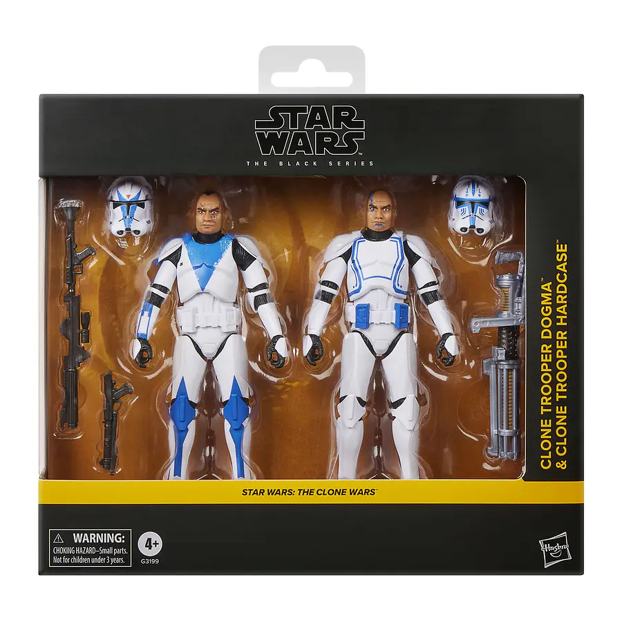 [Preventa Abierta] Star Wars: The Clone Wars The Black Series Clone Troopers Dogma & Hardcase Walmart Exclusive 1