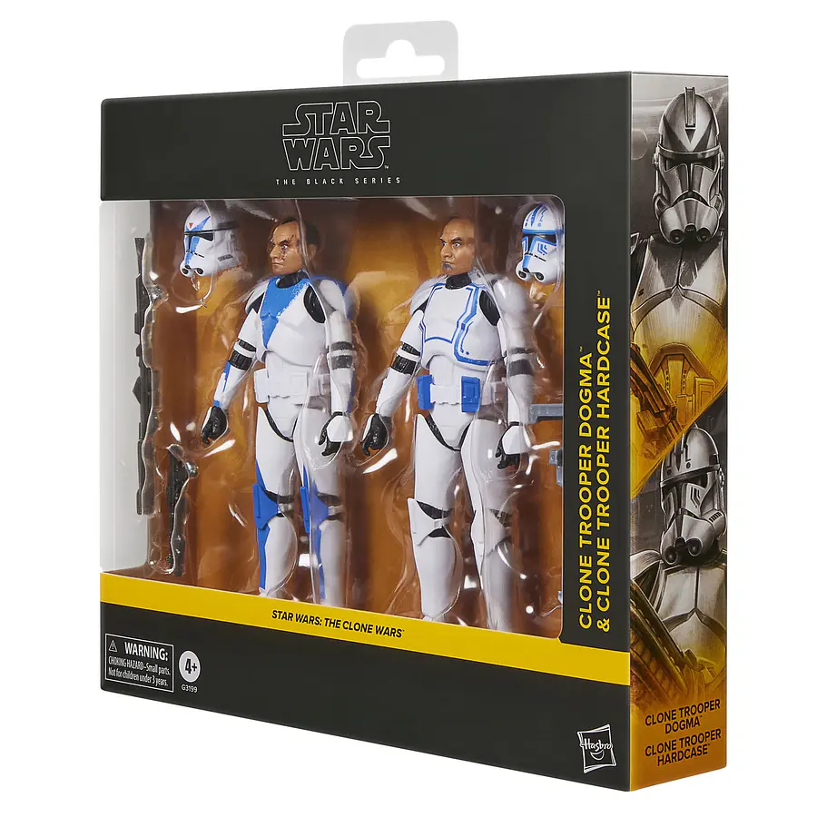 [Preventa Abierta] Star Wars: The Clone Wars The Black Series Clone Troopers Dogma & Hardcase Walmart Exclusive 11