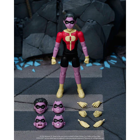 [Preventa 2 Abierta] Amazon Original Invincible: Kid Omni-Man 1:12 Scale Action Figure (Wave 1)