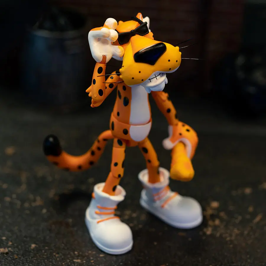 [Preventa Abierta] Cheetos Chester Cheetah Action Figure (Restock) 6