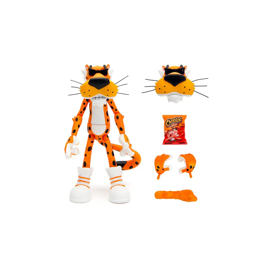 [Preventa Abierta] Cheetos Chester Cheetah Action Figure (Restock) 9