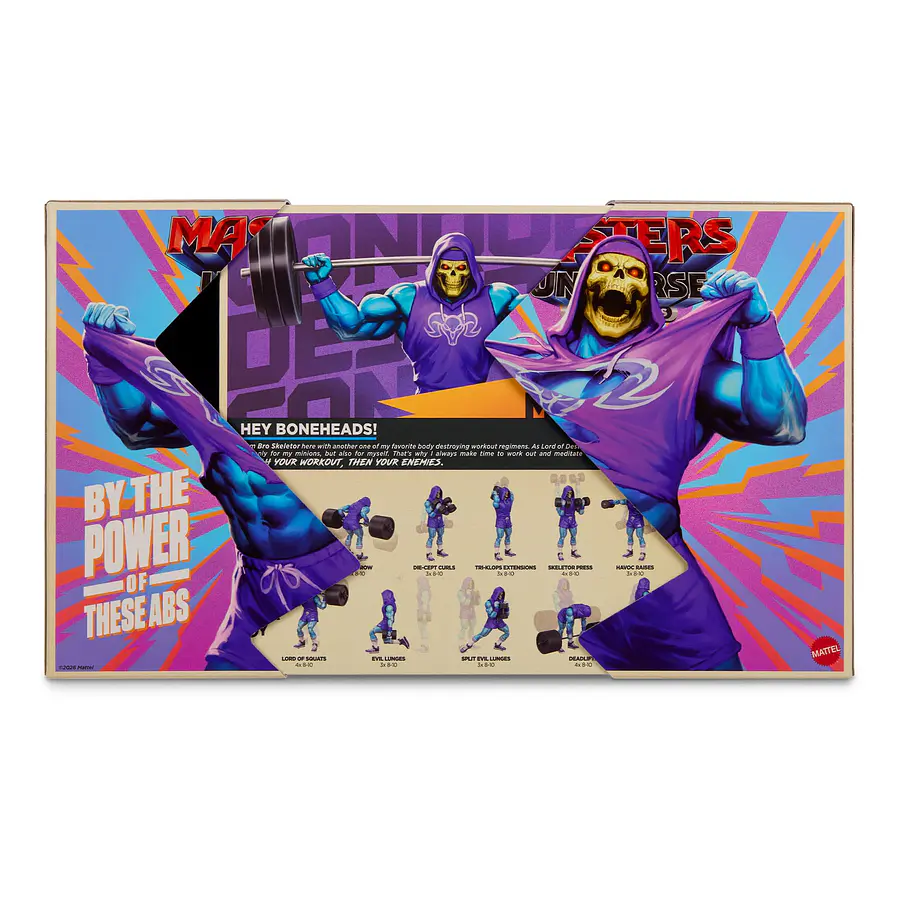 [Preventa Express] Masters of the Universe Gym Bro Skeletor Action Figure (Exclusive) 3
