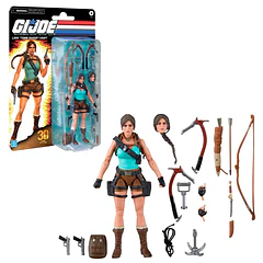 [Preventa Abierta] G.I. Joe Classified Series Retro Cardback Lara Croft Tomb Raider 6-Inch Action Figure 4