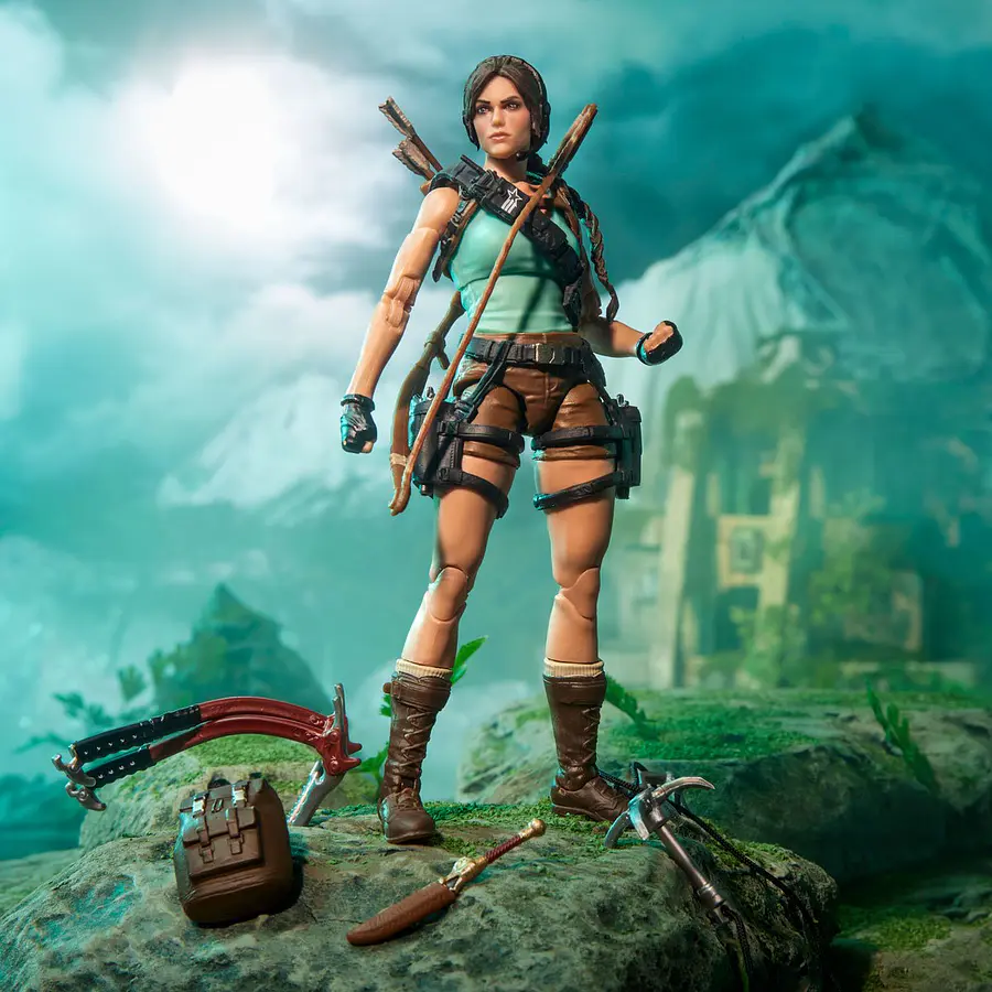 [Preventa Abierta] G.I. Joe Classified Series Retro Cardback Lara Croft Tomb Raider 6-Inch Action Figure 1